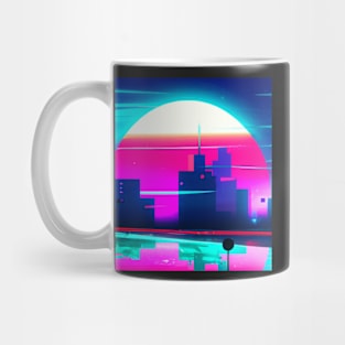 City sunset Mug